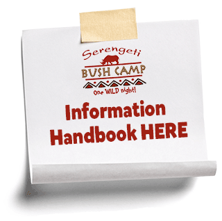 Button: links to Bush Camp information handbook