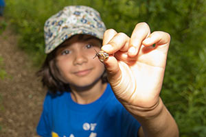 Zoo Camp kids at the Toronto Zoo