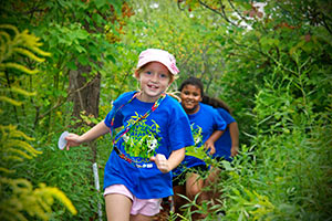 Zoo Camp kids at the Toronto Zoo