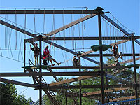 Gorilla Climb ropes coarse